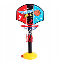 Canestro da basket regolabile per bambini 52-115CM con supporto per bambini, palla e pompa inclusi - Baby basketball toy