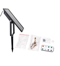 Striscia led solare 10mt + 2mt cavo 6500K Luce fredda 100W 1000lumen IP65 da esterno - 60 LEDs/m 2835 (3.2V/60mA) durata max.14h Striscia led solare 10mt + 2mt cavo 6500K Luce fredda 100W 1000lumen IP65 da esterno - 60 LEDs/m 2835 (3.2V/60mA) durata max.14h