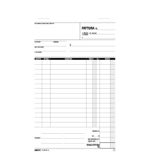 Blocco fatture 1 aliquota Iva - 50/50 fogli autoricalcanti - 23 x 15cm - Edipro Blocco fatture 1 aliquota Iva - 50/50 fogli autoricalcanti - 23 x 15cm - Edipro