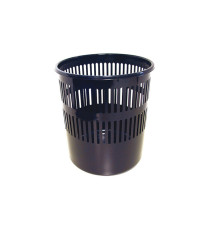 Cestino gettacarte - traforato - 12 L - nero - Arda Cestino gettacarte - traforato - 12 L - nero - Arda
