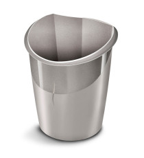 Cestino gettacarte Ellypse Xtra Strong - altezza 38 cm - 15 L - grigio talpa - CEP Cestino gettacarte Ellypse Xtra Strong - altezza 38 cm - 15 L - grigio talpa - CEP