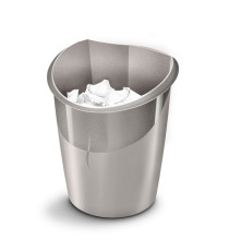 Cestino gettacarte Ellypse Xtra Strong - altezza 38 cm - 15 L - grigio talpa - CEP Cestino gettacarte Ellypse Xtra Strong - altezza 38 cm - 15 L - grigio talpa - CEP
