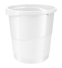 Cestino gettacarte Europost VIVIDA - 25,8 x 28,5 cm - altezza 32,2 cm - 14 L - bianco - Esselte Cestino gettacarte Europost VIVIDA - 25,8 x 28,5 cm - altezza 32,2 cm - 14 L - bianco - Esselte