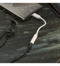 Adattatore audio type-c con una presa jack da 3,5 mm Hoco LS30 3.5 audio converter, convertitore HF da type-c a jack 3.5mm Adattatore audio type-c con una presa jack da 3,5 mm Hoco LS30 3.5 audio converter, convertitore HF da type-c a jack 3.5mm