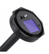 Kit 3pz lampada solare da giardino Sfera solare LED bianca misura D10cm*H36cm - IP65 - con pannello solare durata min. 8h