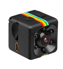 Mini camera webcam SQ11 Full HD 1080P - batteria da 200 mAh - mini usb con cavo 2mt - Dimensioni: 1 pollice - con supporto Mini camera webcam SQ11 Full HD 1080P - batteria da 200 mAh - mini usb con cavo 2mt - Dimensioni: 1 pollice - con supporto