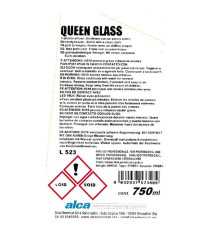 Detergente per vetri Queen Glass - profumo gradevole - Alca - trigger da 750 ml