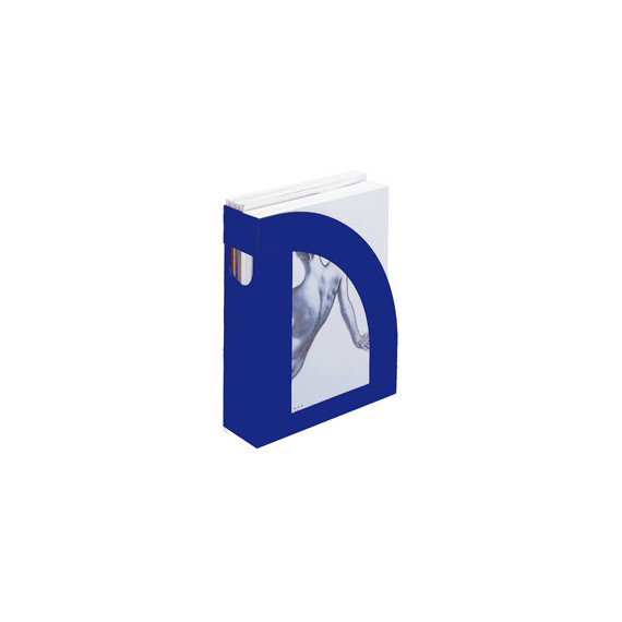 Portariviste E803 - 24,5 x 30 cm - dorso 7,5 cm - blu - Fellowes