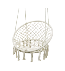 Poltrona sospesa a nido misura 60x80x120cm, portata max 150kg, amaca,altalena,dondolo da giardino,resistente di alta qualità!