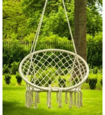 Poltrona sospesa a nido misura 60x80x120cm, portata max 150kg, amaca,altalena,dondolo da giardino,resistente di alta qualità!