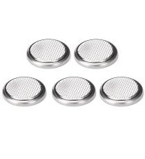 Batteria a bottone CR1220 3V 5pz al Litio - alta qualità, di grande durata - Dimensioni: L12.5xW12.5xH2.0mm