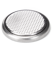 Batteria a bottone CR1220 3V 5pz al Litio - alta qualità, di grande durata - Dimensioni: L12.5xW12.5xH2.0mm