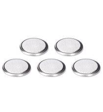 Batteria a bottone CR1616 3V 5pz al Litio - alta qualità, di grande durata - Dimensioni: L16xW16xH1.6mm