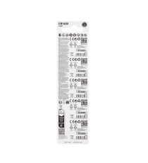Batteria a bottone CR1632 3V 5pz al Litio - alta qualità, di grande durata - Dimensioni: L16xW16xH3.2mm