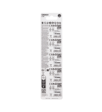 Batteria a bottone CR2430 3V 5pz al Litio - alta qualità, di grande durata - Dimensioni: L24.5xW24.5xH3.0mm