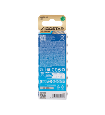 Batteria alcalina stilo AA LR6 1.5V 8pz alta qualità, di grande durata - Senza mercurio e rispettoso dell'ambiente