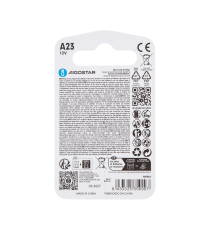 Batteria alcalina MN21 A23 12V alta qualità, di grande durata - Senza mercurio e rispettoso dell'ambiente