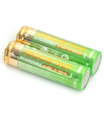 Batteria ricaricabile stilo AA LR6 HR6 1600mAh 1.2V 2pz alta qualità, Batteria NiMH - Senza mercurio e rispettoso dell'ambiente Batteria ricaricabile stilo AA LR6 HR6 1600mAh 1.2V 2pz alta qualità, Batteria NiMH - Senza mercurio e rispettoso dell'ambiente
