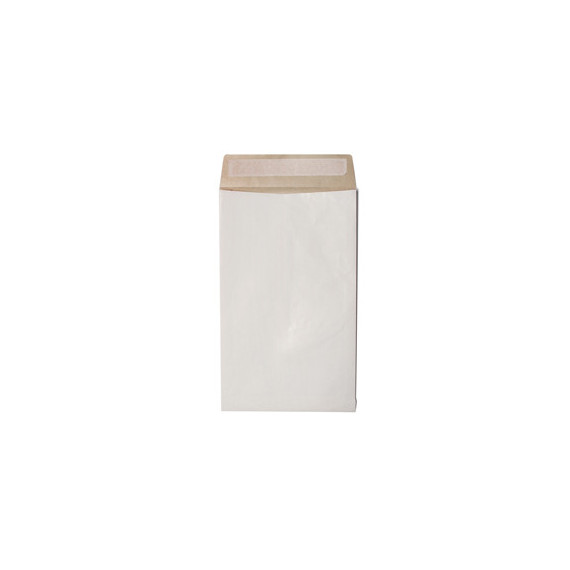 Sacchetto Secursac - antistrappo - A4 - 25 x 35 x 4 cm - 130 gr - bianco - Blasetti - conf. 100 pezzi