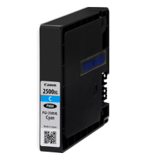 Canon PGI-2500XLC ciano 9265B001AA alta capcità cartuccia originale per Canon iB4050 MB5050 MB5350 PGI2500XL 2.100 pagine Canon PGI-2500XLC ciano 9265B001AA alta capcità cartuccia originale per Canon iB4050 MB5050 MB5350 PGI2500XL 2.100 pagine
