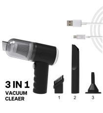 Mini aspirapolvere senza fili ricaricabile 3 in 1, aspira, soffia, ideale per auto casa ufficio, piccolo,pratico e portatile! Mini aspirapolvere senza fili ricaricabile 3 in 1, aspira, soffia, ideale per auto casa ufficio, piccolo,pratico e portatile!