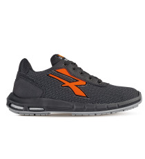 Calzatura di sicurezza Taurus Plus S3 CI SRC - pelle idrorepellente - taglia 43 - nero/arancione - U-Power Calzatura di sicurezza Taurus Plus S3 CI SRC - pelle idrorepellente - taglia 43 - nero/arancione - U-Power
