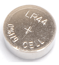 Batteria a bottone LR44 AG13 4pz 1.5V - alta qualità, di grande durata - Dimensioni: L11.6xW11.6xH5.4mm