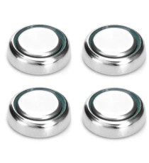 Batteria a bottone LR726 AG2 4pz 1.5V - alta qualità, di grande durata - Dimensioni: L7.9xW7.9xH2.6mm Batteria a bottone LR726 AG2 4pz 1.5V - alta qualità, di grande durata - Dimensioni: L7.9xW7.9xH2.6mm