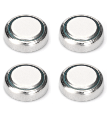 Batteria a bottone LR621 AG1 4pz 1.5V - alta qualità, di grande durata - Dimensioni: L6.8xW6.8xH2.15mm