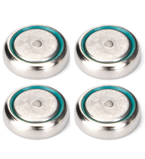 Batteria a bottone LR721 AG11 4pz 1.5V - alta qualità, di grande durata - Dimensioni: L7.9xW7.9xH2.15mm