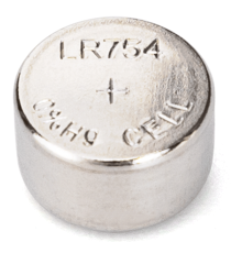 Batteria a bottone LR754 AG5 4pz 1.5V - alta qualità, di grande durata - Dimensioni: L7.9xW7.9xH5.40mm Batteria a bottone LR754 AG5 4pz 1.5V - alta qualità, di grande durata - Dimensioni: L7.9xW7.9xH5.40mm