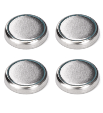 Batteria a bottone LR920 AG6 LR921 4pz 1.5V - alta qualità, di grande durata - Dimensioni: L9.5xW9.5xH2.1mm