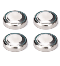 Batteria a bottone LR927 AG7 4pz 1.5V - alta qualità, di grande durata - Dimensioni: L9.5xW9.5xH2.7mm