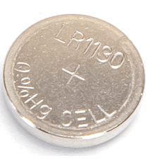 Batteria a bottone LR54 AG10 LR1130 4pz 1.5V - alta qualità, di grande durata - Dimensioni: L11.6xW11.6xH3.17mm