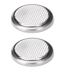 Batteria a bottone CR1220 3V 2pz al Litio - alta qualità, di grande durata - Dimensioni: L12.5xW12.5xH2.0mm