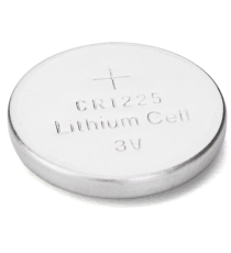 Batteria a bottone CR1225 3V 2pz al Litio - alta qualità, di grande durata - Dimensioni: L12.5xW12.5xH2.5mm