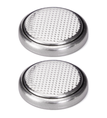 Batteria a bottone CR1225 3V 2pz al Litio - alta qualità, di grande durata - Dimensioni: L12.5xW12.5xH2.5mm