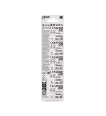 Batteria a bottone CR1620 3V 5pz al Litio - alta qualità, di grande durata - Dimensioni: L16xW16xH2.0mm