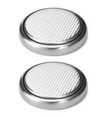 Batteria a bottone CR1632 3V 2pz al Litio - alta qualità, di grande durata - Dimensioni: L16xW16xH3.2mm