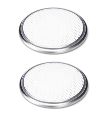 Batteria a bottone CR2016 3V 2pz al Litio - alta qualità, di grande durata - Dimensioni: L20xW20xH1.6mm