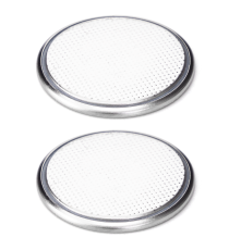 Batteria a bottone CR2025 3V 2pz al Litio - alta qualità, di grande durata - Dimensioni: L20xW20xH2.5mm