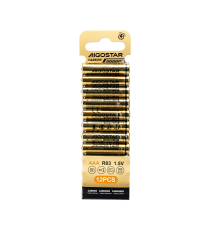 Batteria zinco-carbone mini stilo AAA LR03 1.5V 12pz alta qualità, di grande durata - Senza mercurio e rispettoso dell'ambiente Batteria zinco-carbone mini stilo AAA LR03 1.5V 12pz alta qualità, di grande durata - Senza mercurio e rispettoso dell'ambiente