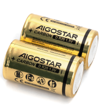 Batteria zinco-carbone torcia R20 D MN1300 1.5V 2pz alta qualità, di grande durata - Senza mercurio Batteria zinco-carbone torcia R20 D MN1300 1.5V 2pz alta qualità, di grande durata - Senza mercurio