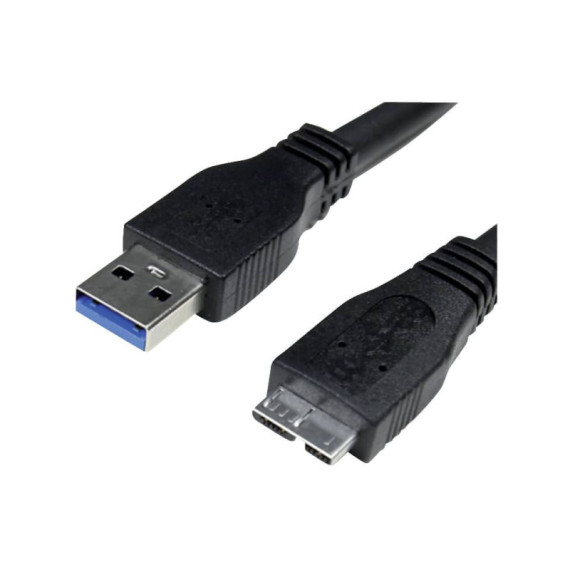 Cavo di ricarica e sincronizzazione Media Range USB 3.0/micro USB 3.0 B 1m nero - MRCS153