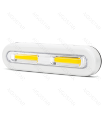 Luce led per armadio 17,8cm 100lm luce fredda 6500K, 0.95W, on/off tramite pressione sulla luce, funzionamento a batteria! Luce led per armadio 17,8cm 100lm luce fredda 6500K, 0.95W, on/off tramite pressione sulla luce, funzionamento a batteria!