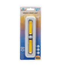Luce led per armadio con sensore 17,8cm 80lm luce calda 3000K, 0.85W, on/off automatico tramite sensore, rilevamento fino a 5mt! Luce led per armadio con sensore 17,8cm 80lm luce calda 3000K, 0.85W, on/off automatico tramite sensore, rilevamento fino a 5mt!