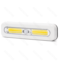 Luce led per armadio con sensore 17,8cm 80lm luce fredda 6500K, 0.85W, on/off automatico tramite sensore,rilevamento fino a 5mt Luce led per armadio con sensore 17,8cm 80lm luce fredda 6500K, 0.85W, on/off automatico tramite sensore,rilevamento fino a 5mt