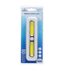 Luce led per armadio con sensore 17,8cm 80lm luce fredda 6500K, 0.85W, on/off automatico tramite sensore,rilevamento fino a 5mt Luce led per armadio con sensore 17,8cm 80lm luce fredda 6500K, 0.85W, on/off automatico tramite sensore,rilevamento fino a 5mt