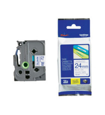 Brother - Nastro - Blu/Bianco - TZE252 - 24mm x 8mt Brother - Nastro - Blu/Bianco - TZE252 - 24mm x 8mt