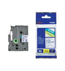 Brother - Nastro - Blu/Trasparente - TZE133 - 12mm x 8mt Brother - Nastro - Blu/Trasparente - TZE133 - 12mm x 8mt